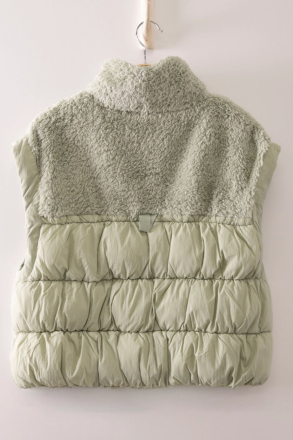 Cozy Sherpa Puffer Vest