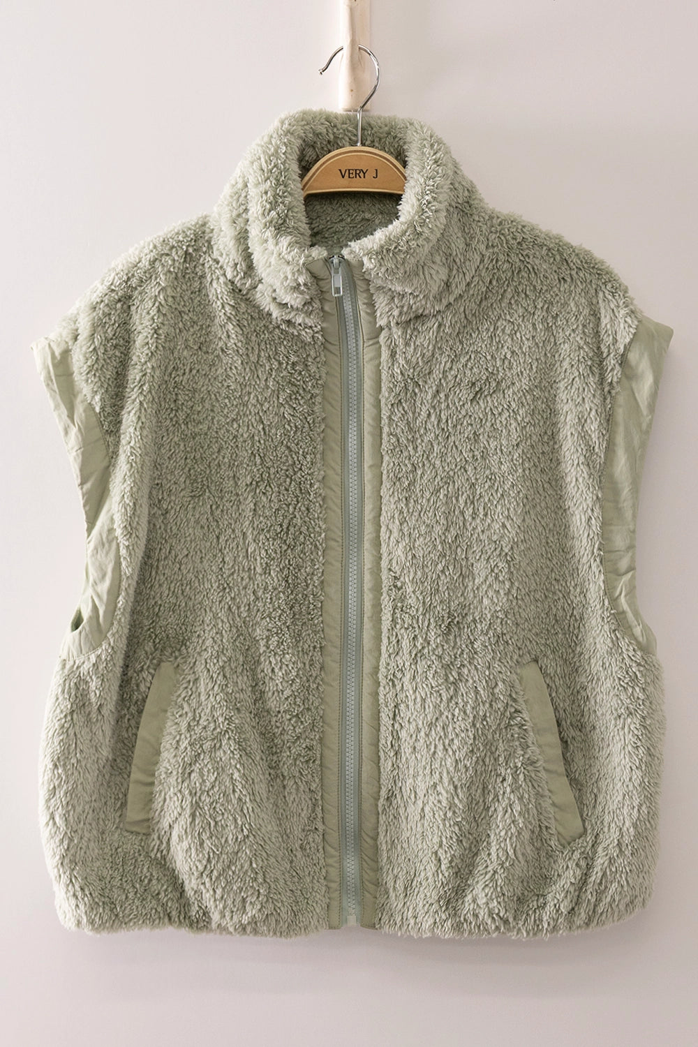 Cozy Sherpa Puffer Vest
